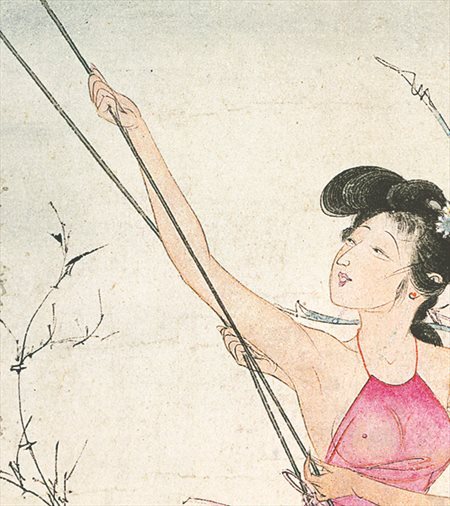 滦平-胡也佛的仕女画和最知名的金瓶梅秘戏图